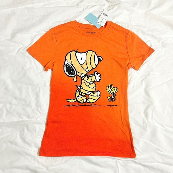 Snoopy and woodstock halloween baby tee - Picture 1 of 2